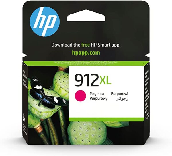 خرطوشة الحبر الأرجواني الأصلية عالية الإنتاجية HP 912XL - 3YL82AE احصل على جودة طباعة عالية مع خرطوشة الحبر الأرجواني الأصلية HP 912XL - 3YL82AE. توفر أداءً ممتازًا وإنتاجية عالية لطباعاتك.