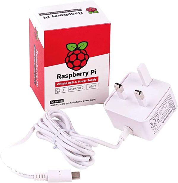 محول إمداد الطاقة لـ Raspberry Pi 4 USB إلى Type-C الرسمي - قابس المملكة المتحدة احصل على محول إمداد الطاقة الرسمي من Raspberry Pi 4 USB إلى Type-C الآن، واستمتع بأداء ممتاز لجهازك مع قابس المملكة المتحدة. اطلبه الآن!