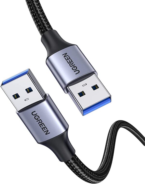 كيبل USB 3.0 نوع ايه إلى كيبل USB نوع ايه من يوجرين، كيبل USB 3.0 نوع ايه ذكر لذكر لنقل البيانات لملحقات القرص الصلب والطابعات واجهزة المودم والكاميرات (0.5 م) اشتري اونلاين بأفضل الاسعاركيبل USB 3.0 نوع ايه إلى كيبل USB نوع ايه من يوجرين، كيبل USB 3.0 نوع ايه ذكر لذكر لنقل البيانات لملحقات القرص الصلب والطابعات واجهزة المودم والكاميرات (0.5 م)✓ شحن سريع و مجاني✓ ارجاع مجاني✓ الدفع عند